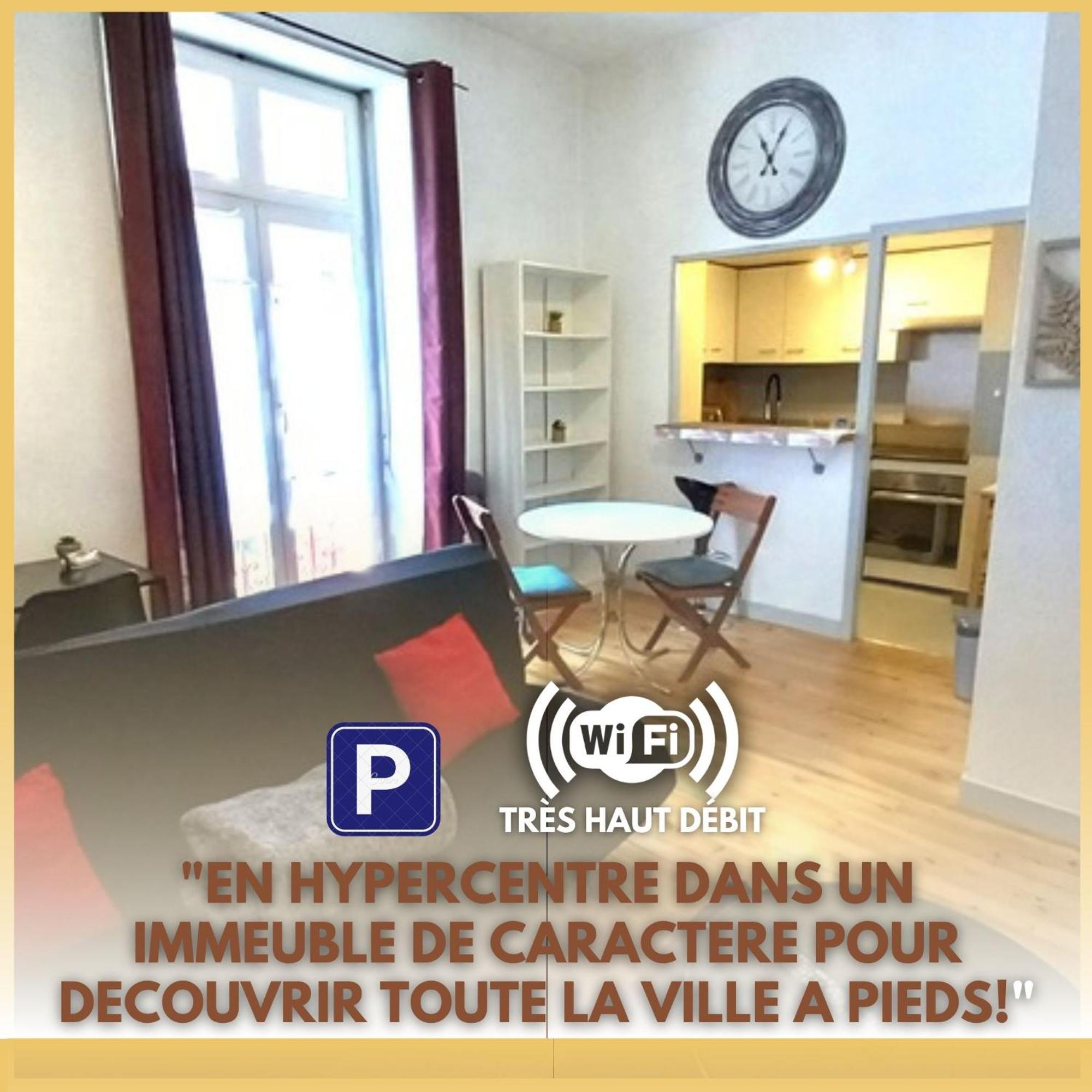 ポーLe Gambetta T2 Cosy Hypercentre Wifi Fibre Avec Parkingアパートメント エクステリア 写真